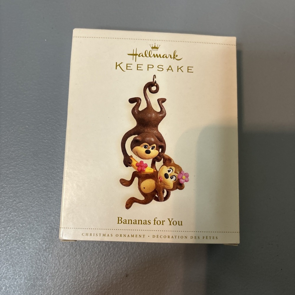 Hallmark Keepsake 2006 Christmas Ornament Bananas For You - Pre-Owned